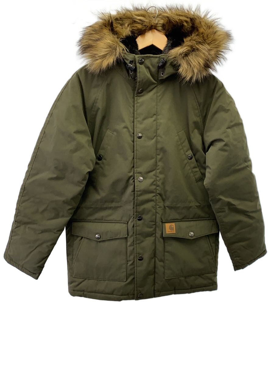 【中古】Carhartt◆TRAPPER PARKA/M/ポリエステル/KHK/無地【メンズウェア】|2nd STREET 店