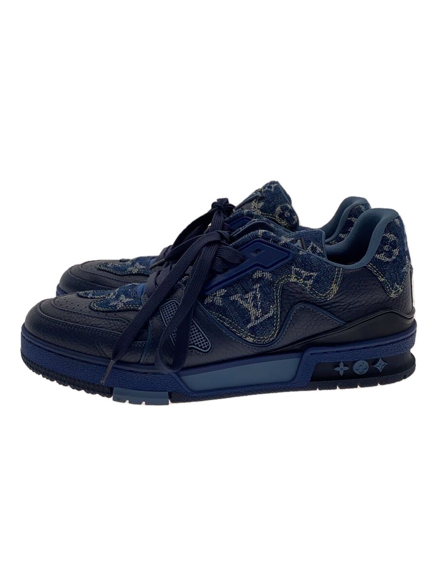 【中古】LOUIS VUITTON◆&times;NIGO/モノグラムデニム/LVトレイナーライン/ローカットスニーカー/UK6/IDG/FD0281【シューズ】｜2ｎｄ STREET 店 100,793円
