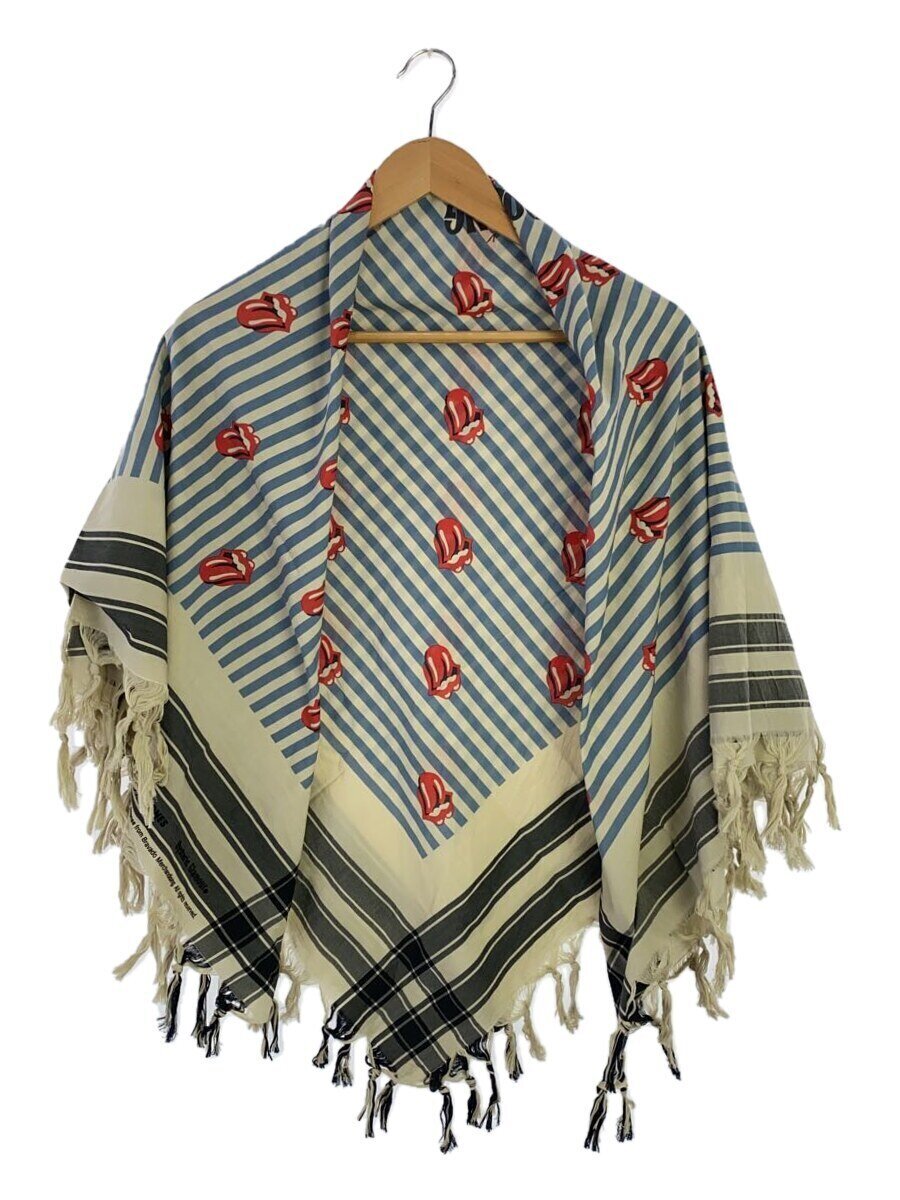 【中古】HYSTERIC GLAMOUR◆袈裟/地絹/マルチ色つや/レディース/ローリングストーンズ/地絹混//【服飾雑貨他】