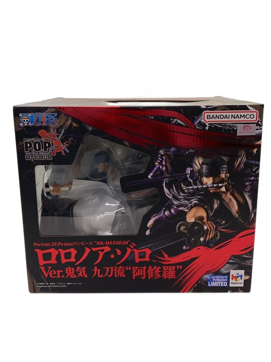 【中古】Mega House◆フィギュア/コミック&アニメWA-MAXIMUM”ロロノア・ゾロVer.鬼気九刀流“阿【ホビー】
