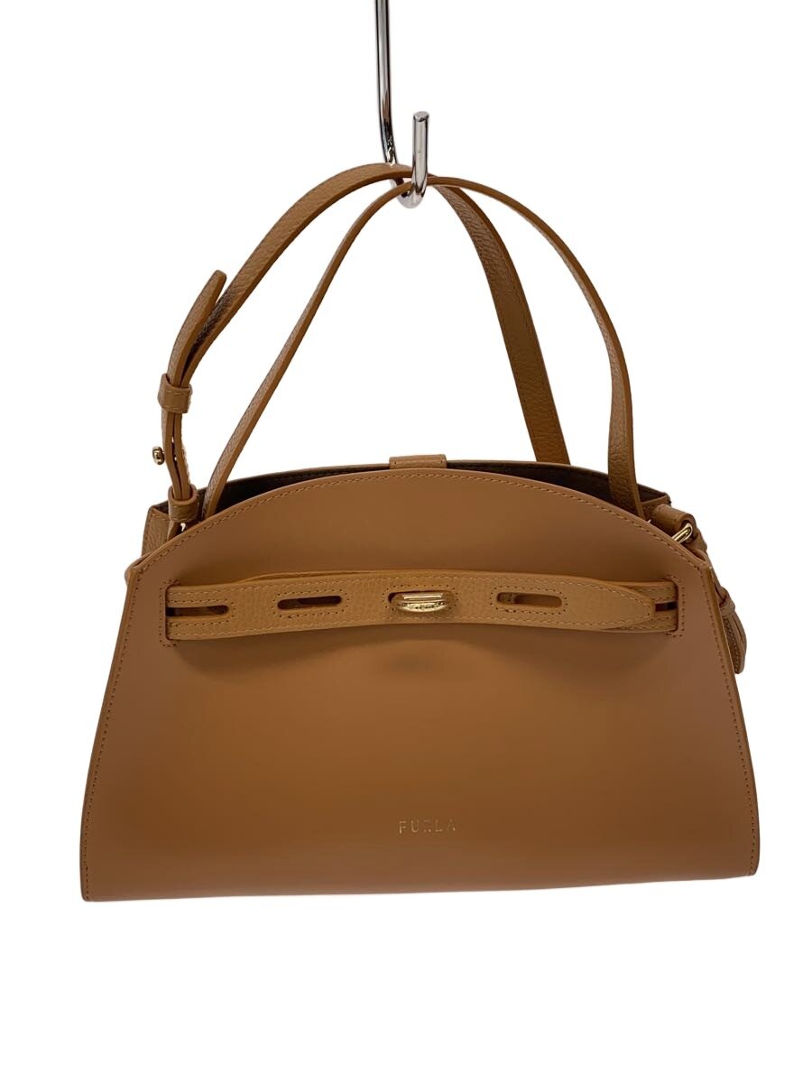 【中古】FURLA◆ショルダーバッグ/--/キャメル/無地/MARGHERITA【バッグ】|2nd STREET 店