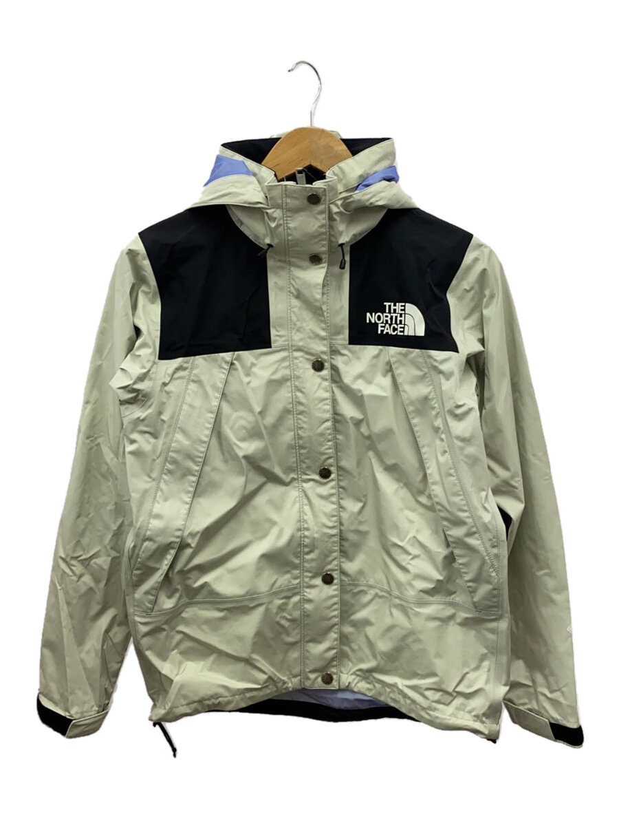 【中古】THE NORTH FACE◆MOUNTAIN RAINTEX JACKET_マウンテンレインテックスジャケット/M/ナイロン/WHT【レディースウェア】|2nd STREET 店