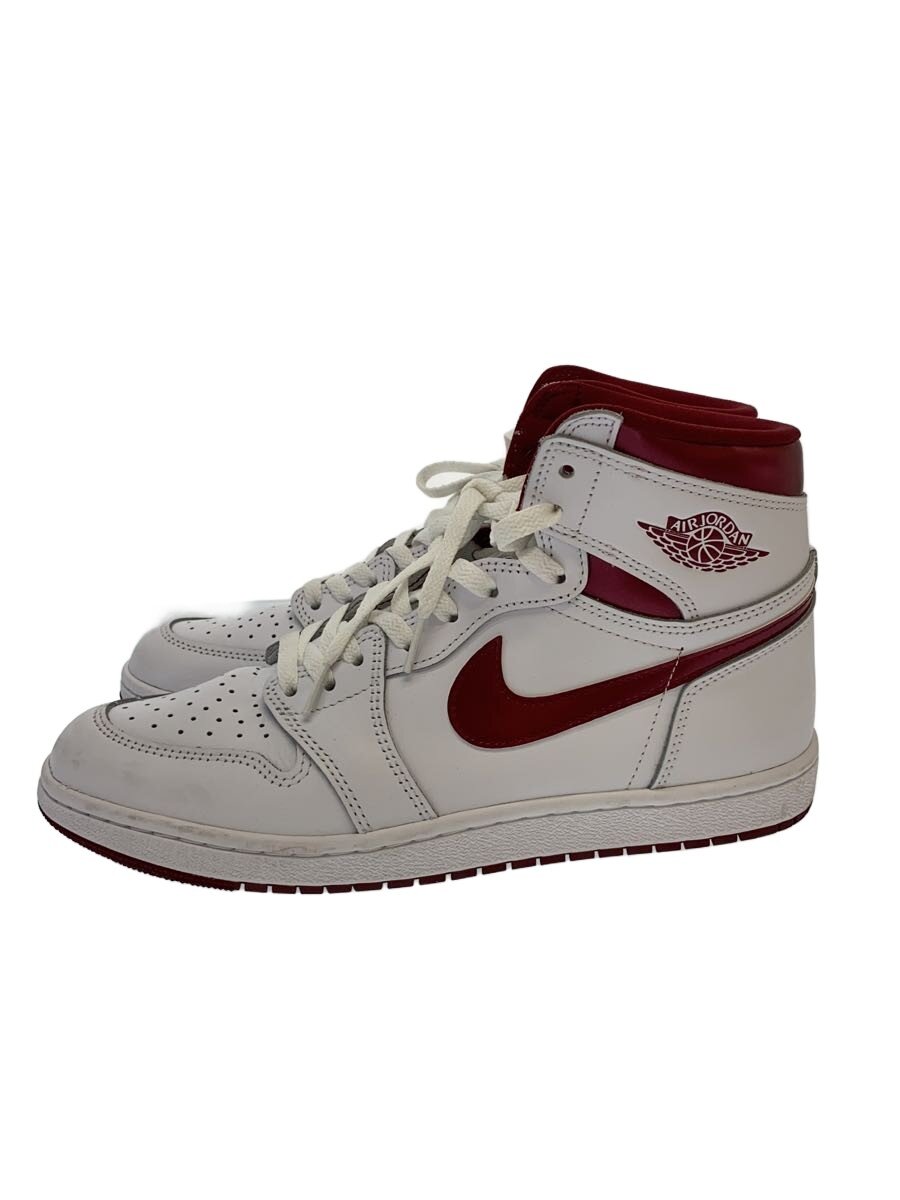 【中古】NIKE◆AJ 1 HIGH 85_大気圏 ジョーダン 1 HIGH 85/28糎/WHT【シューズ】