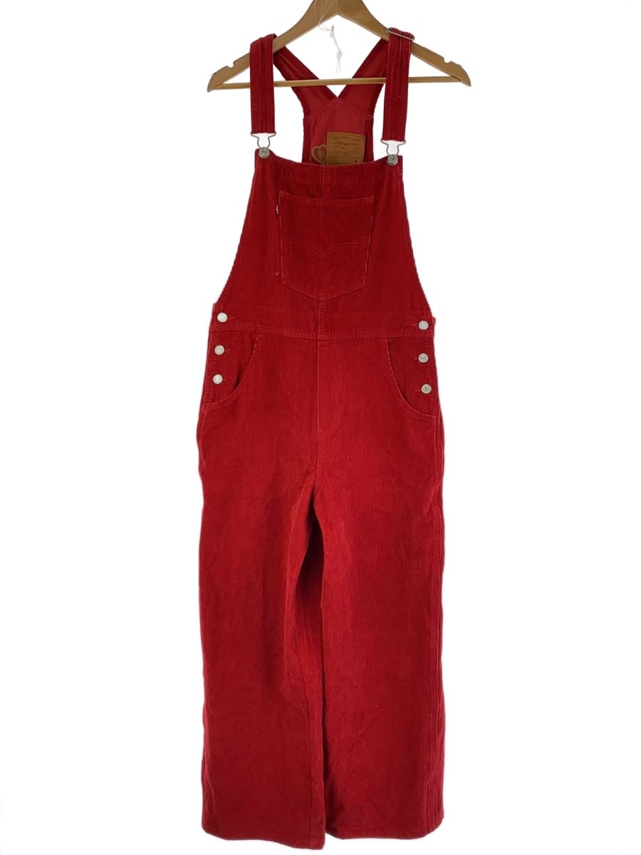 【中古】Levi’s◆厚地の外套オール/M/コール天/RED//【メンズウェア】