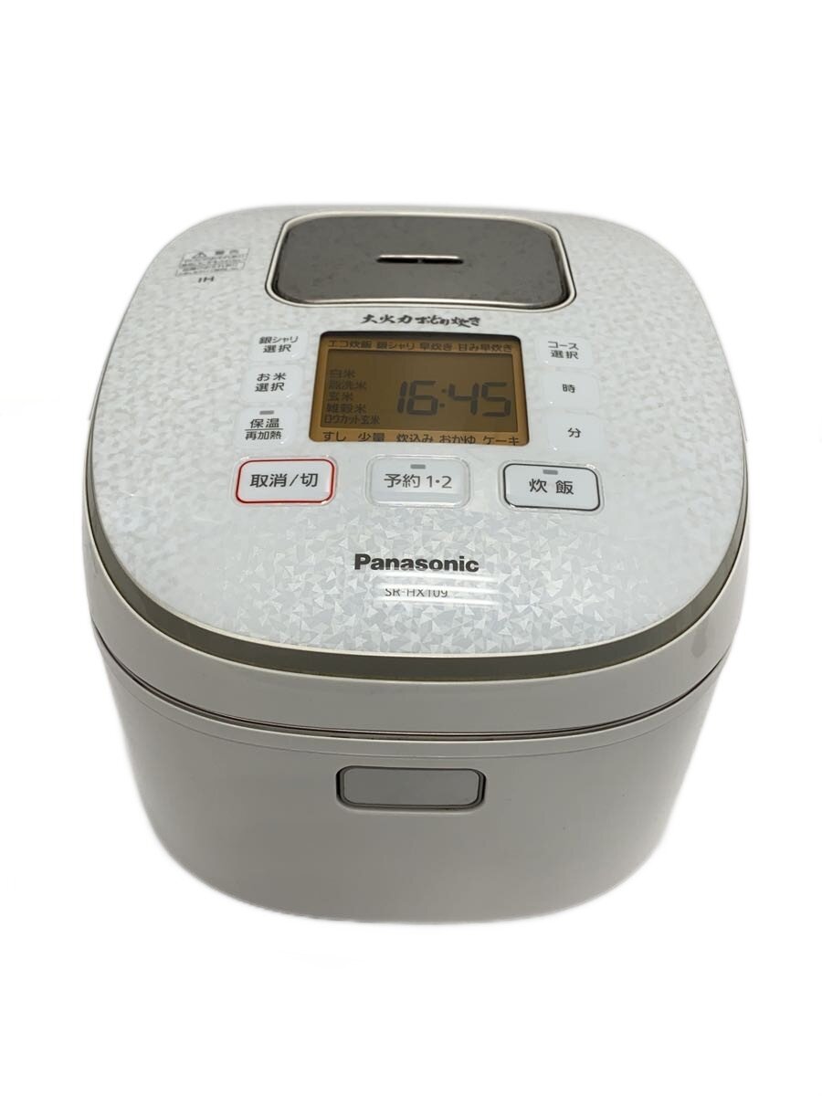 【中古】Panasonic◆炊飯器 大射撃能力おどり炊き SR-HX109//【家電・視覚的・オーディオ】