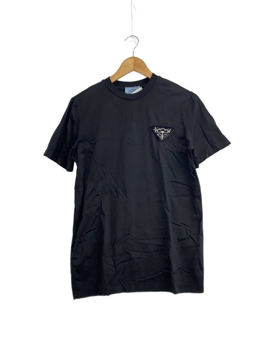 【中古】PRADA◆プルオーバー/XS/綿織物/BLK/35838 S161//【メンズウェア】