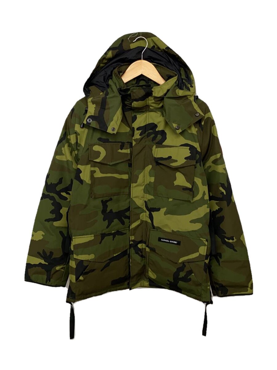 【中古】CANADA GOOSE◆KAMLOOPS/落ちこむ上衣/S/KHK/家鴨フラ/68F8490【メンズウェア】