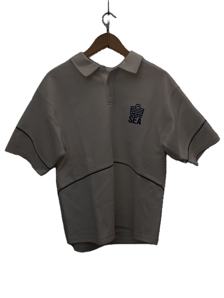 【中古】WIND AND SEA◆Football Jersy Polo/M/コットン/WHT/WDS-C-ADM-25-Q1-04//【メンズウェア】｜2ｎｄ STREET 店