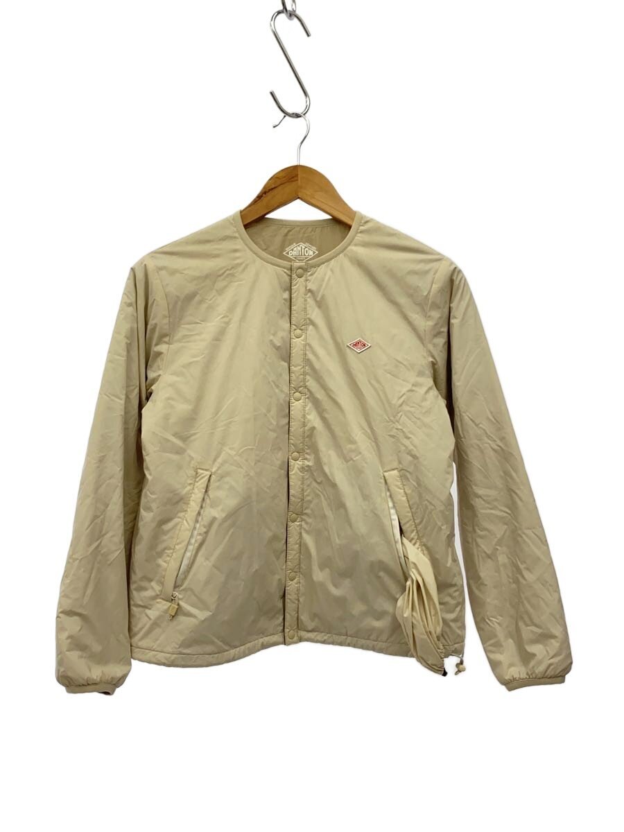 【中古】DANTON◆22SS/インサレーションジャケット/K22-112-01/ダウンジャケット/S/ナイロン/BEG【レディースウェア】｜2ｎｄ STREET 店
