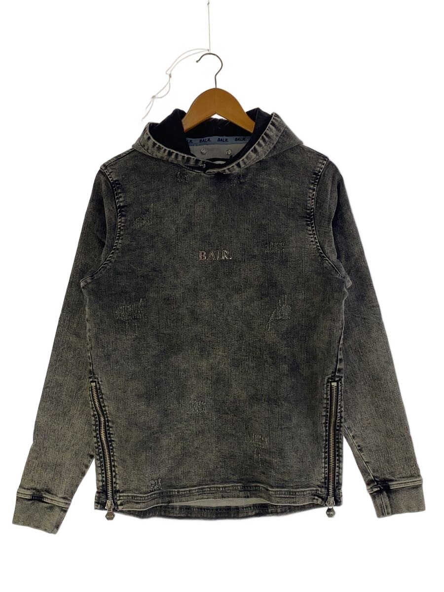 【中古】BALR.◆パーカー/XS/綿織物/GRY/無地【メンズウェア】