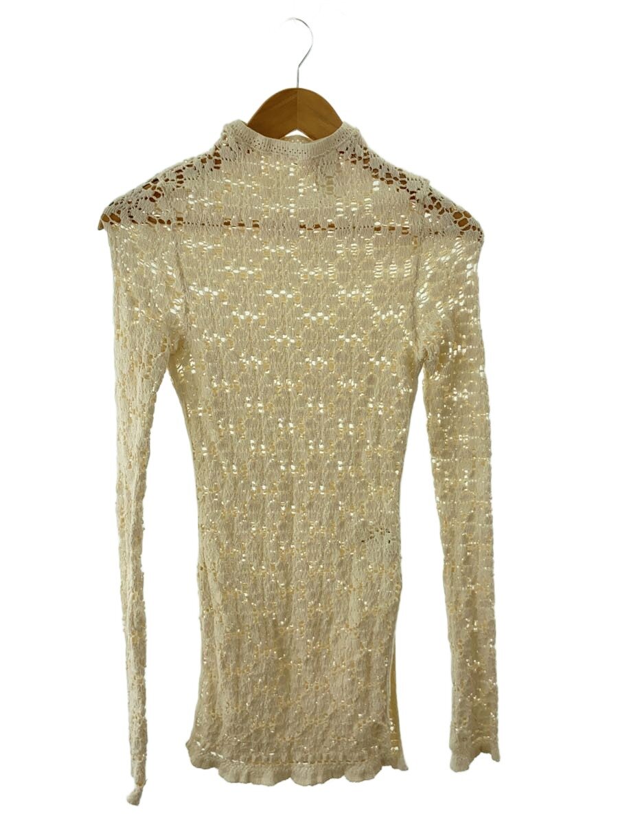 【中古】JIL SANDER◆レースクロシェ/32/コットン/IVO/無地【レディースウェア】｜2ｎｄ STREET 店