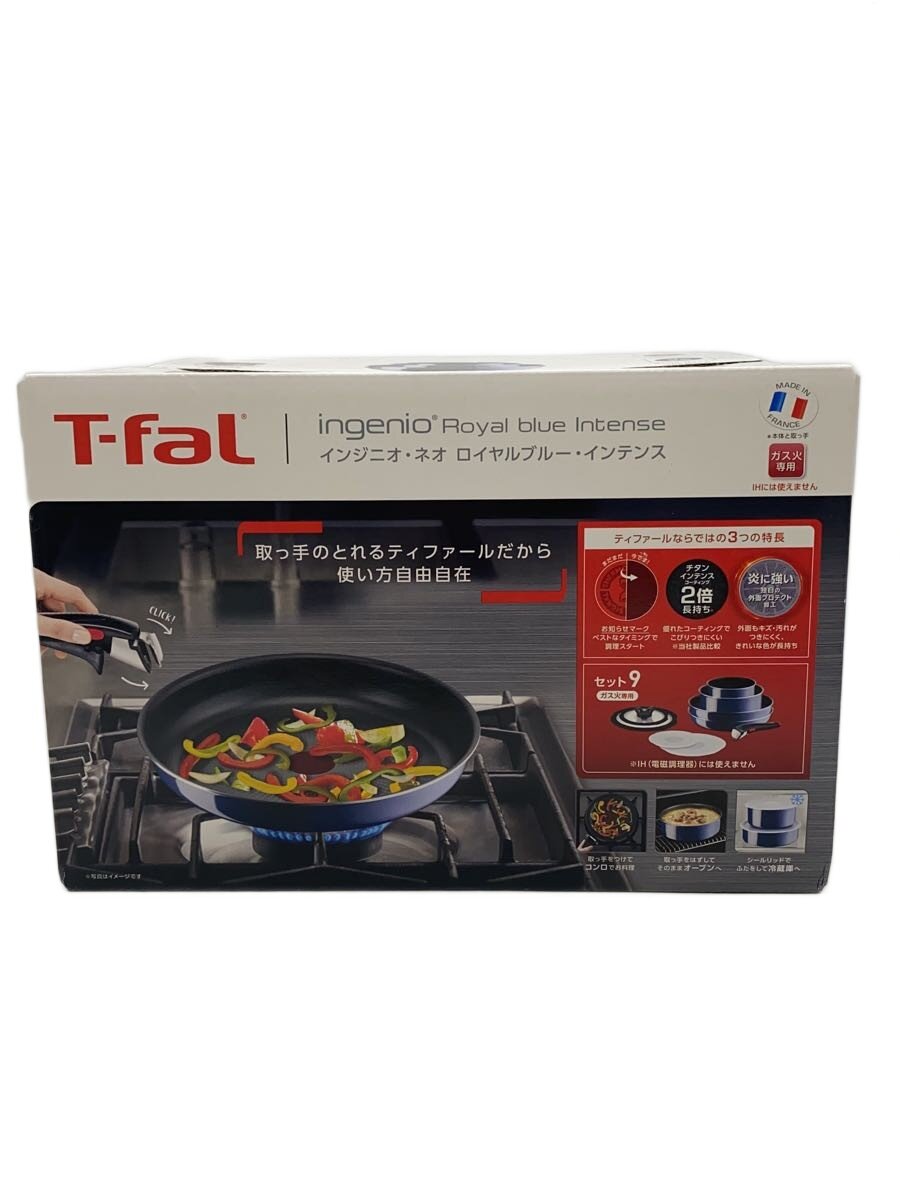 【中古】T-fal◆鍋/9点書き割り/NVY/L43792//【勝手もと装置】