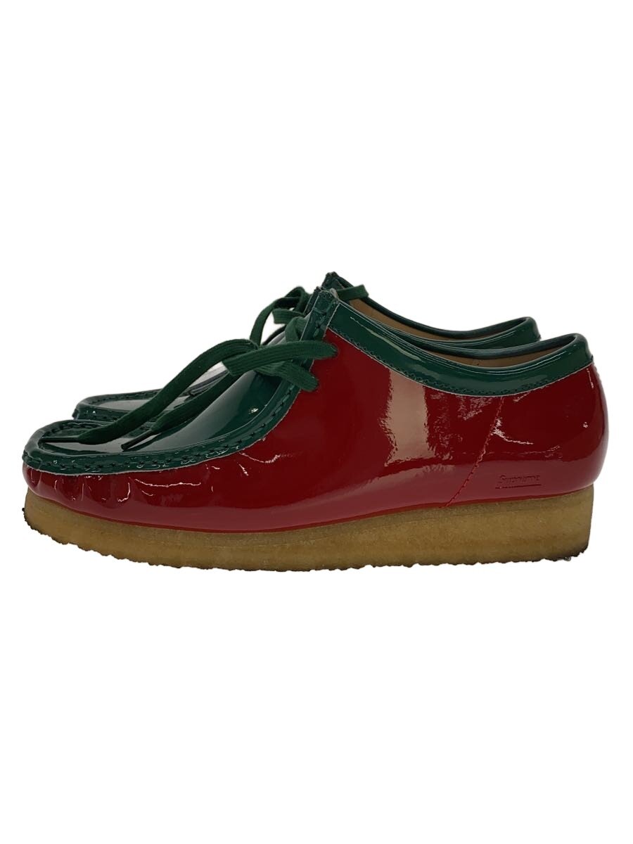 【中古】Supreme◆24SS/Patent Leather/Wallabee/26.5珊/GRN【シューズ】