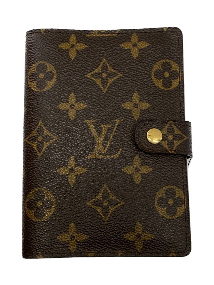 【中古】LOUIS VUITTON◆アジェンダPM_モノグラム_BRW/レザー/BRW/総柄/メンズ【服飾雑貨他】｜2ｎｄ STREET 店