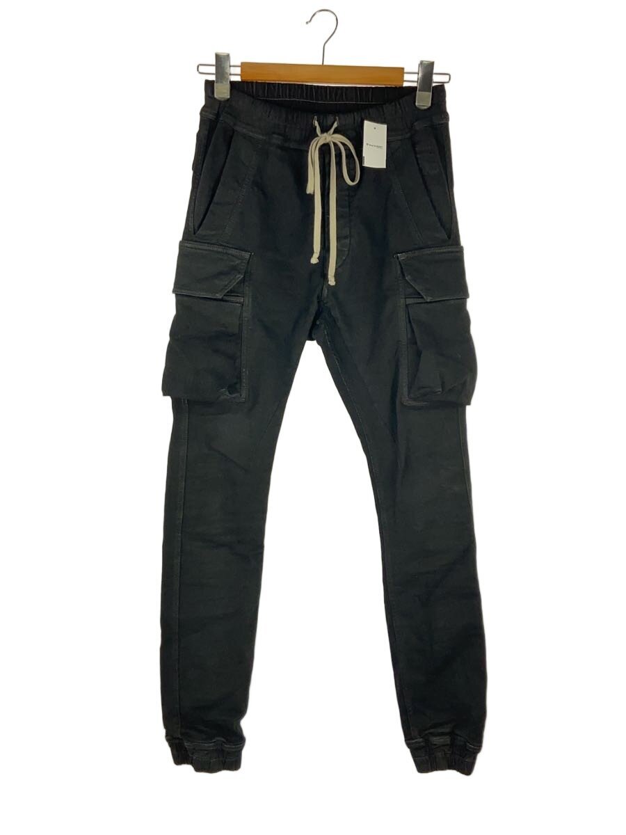 【中古】RICK OWENS DRKSHDW◆LS/STROBE MASTODON/スキニーカーゴパンツ/XS/綿織物/BLK/DU02B4386-SBB//【メンズウェア】