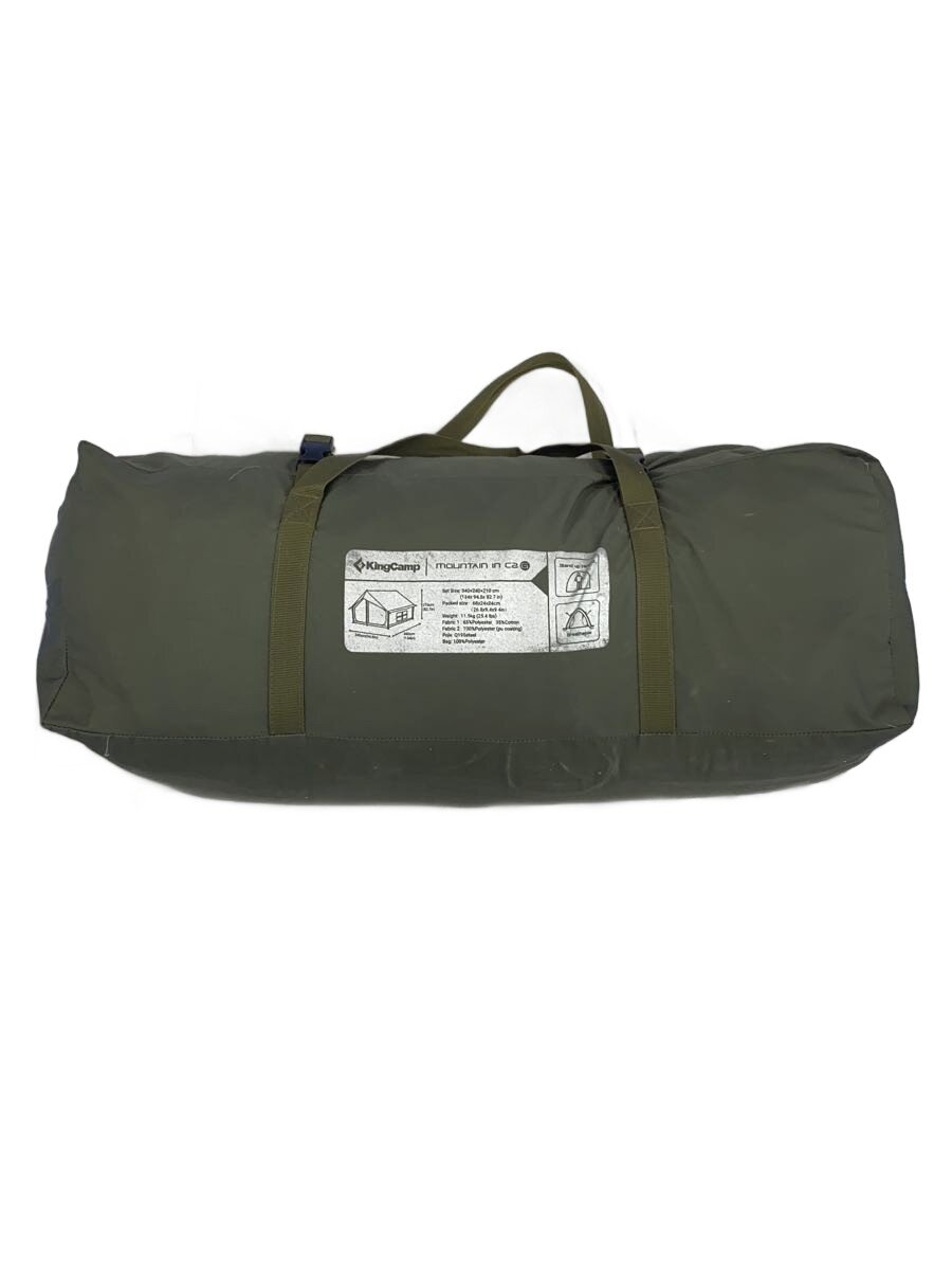 【中古】KingCamp◆mountain in c2/ハウステント/テント/4~6人用/カーキ【スポーツ】｜2ｎｄ STREET 店