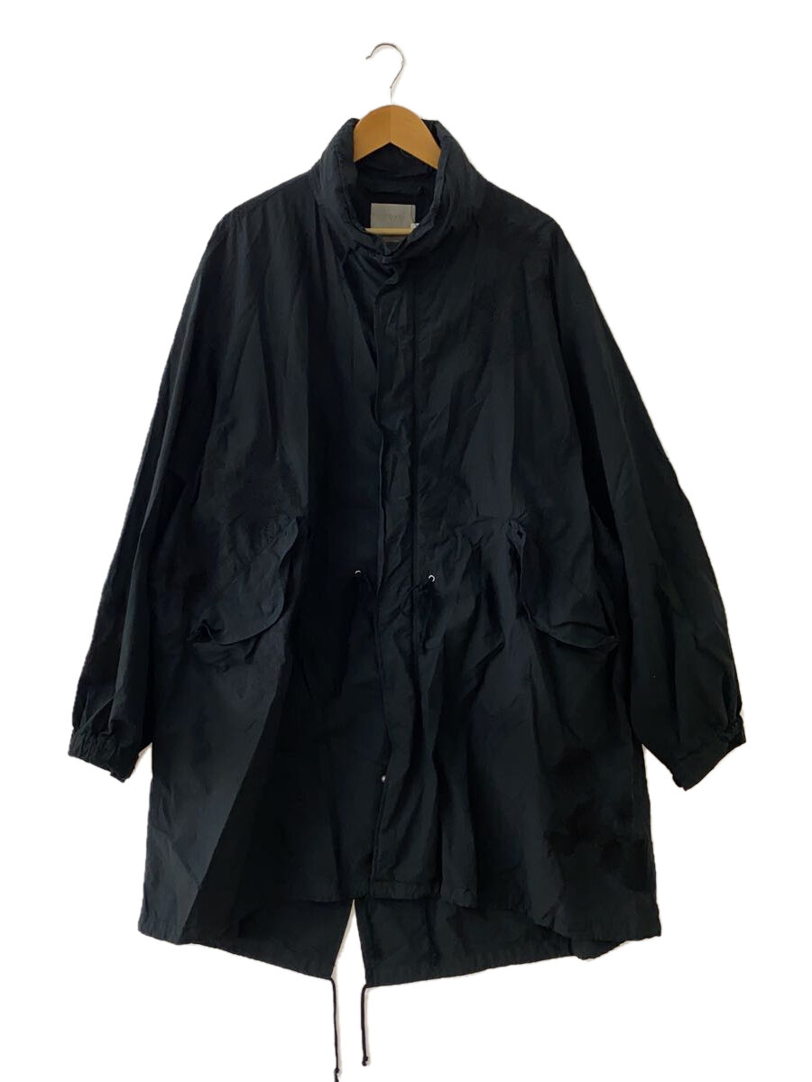 【中古】YOKE◆Embroidery Snow Parka/厚地の外套/4/綿織物/BLK/YK25SS0910C//【メンズウェア】