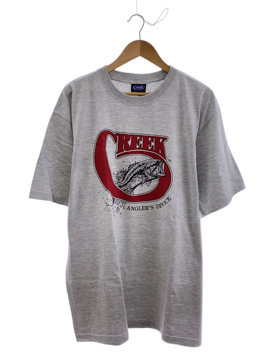 【中古】Creek◆プルオーバー/XXL/綿織物/GRY【メンズウェア】