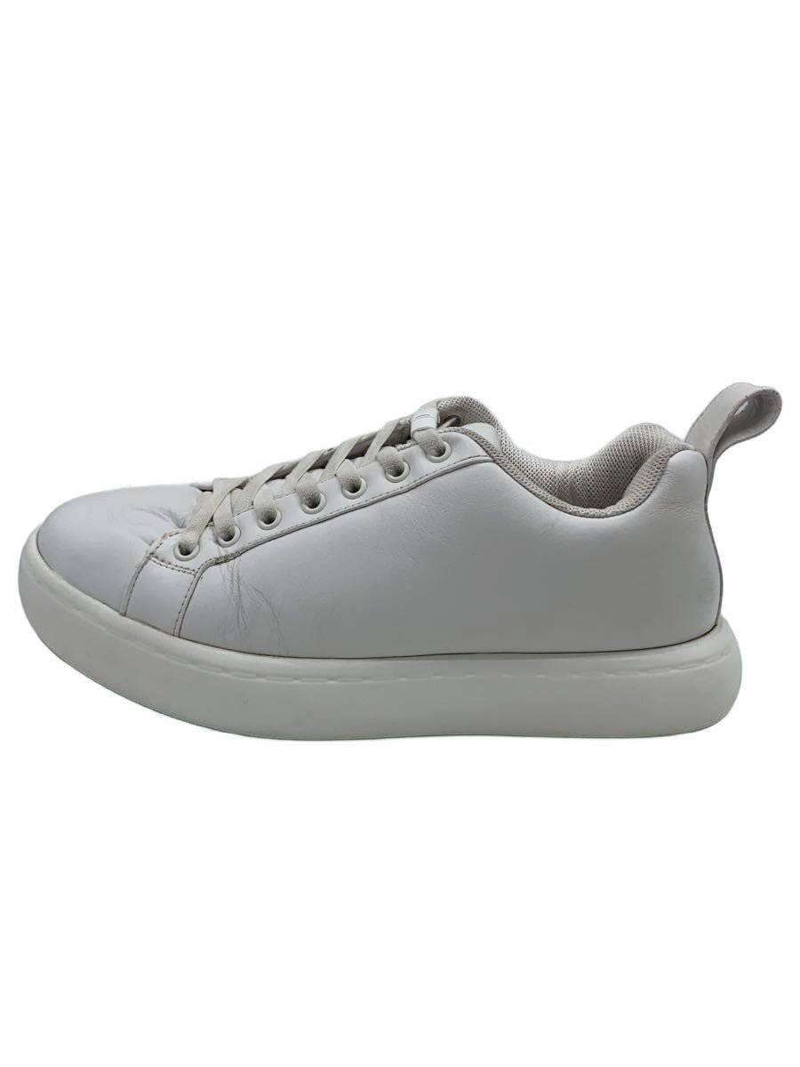 【中古】BOTTEGA VENETA◆ローカットスニーカー/--/WHT【シューズ】