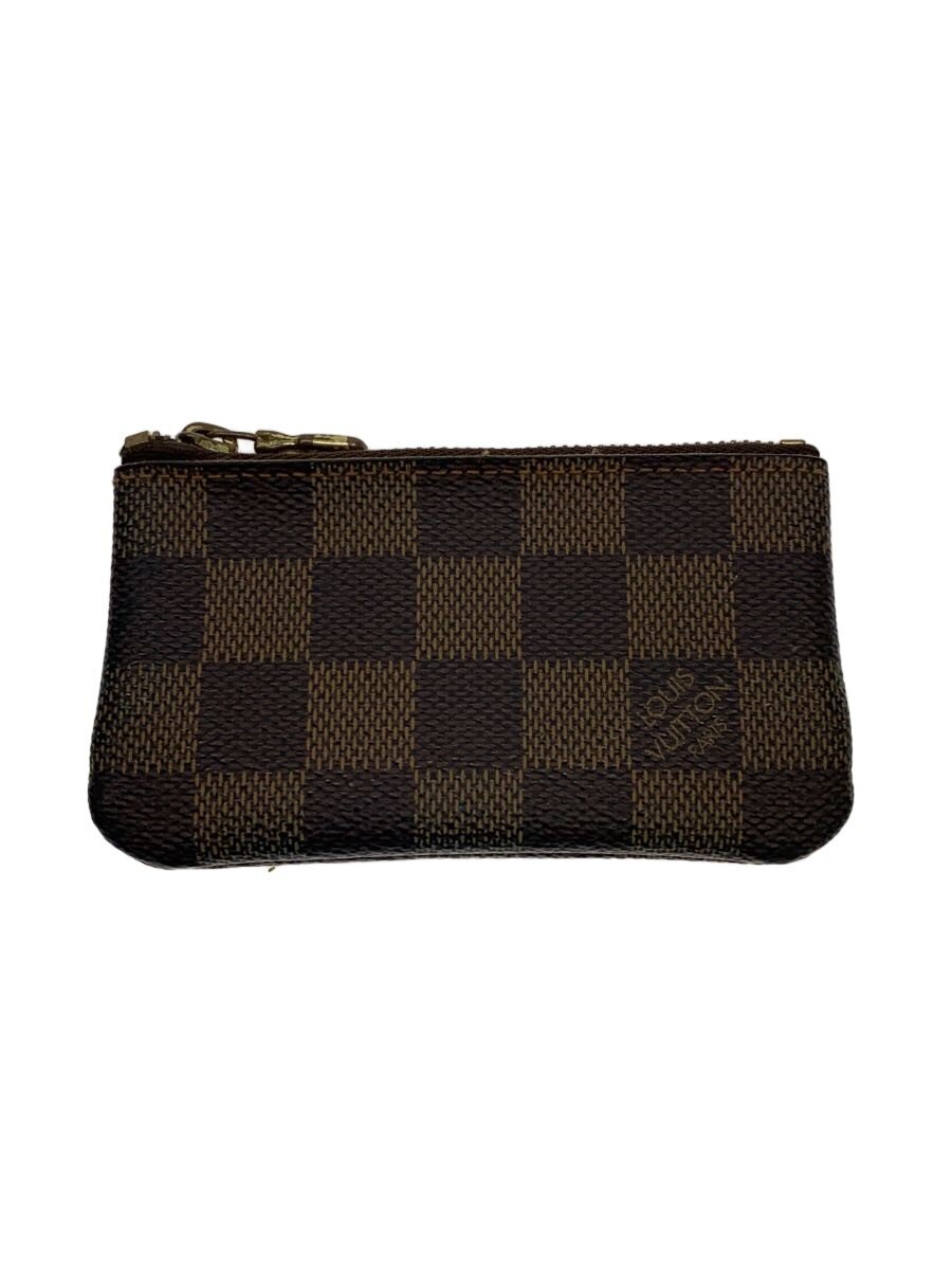 【中古】LOUIS VUITTON◆ポシェット・クレ_ダミエ・エベヌ/PVC/BRW/レディース【服飾雑貨他】｜2ｎｄ STREET 店