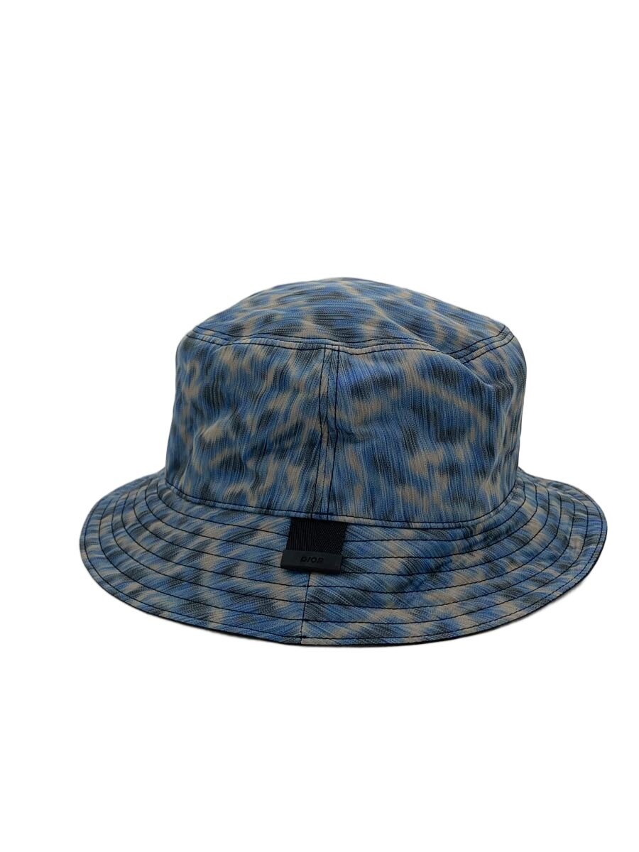 【中古】Christian Dior◆キムジョーンズ パーレイ/かぶり笠/M/ポリエステル/BLU/メンズ/293c906d5547【服飾雑貨他】