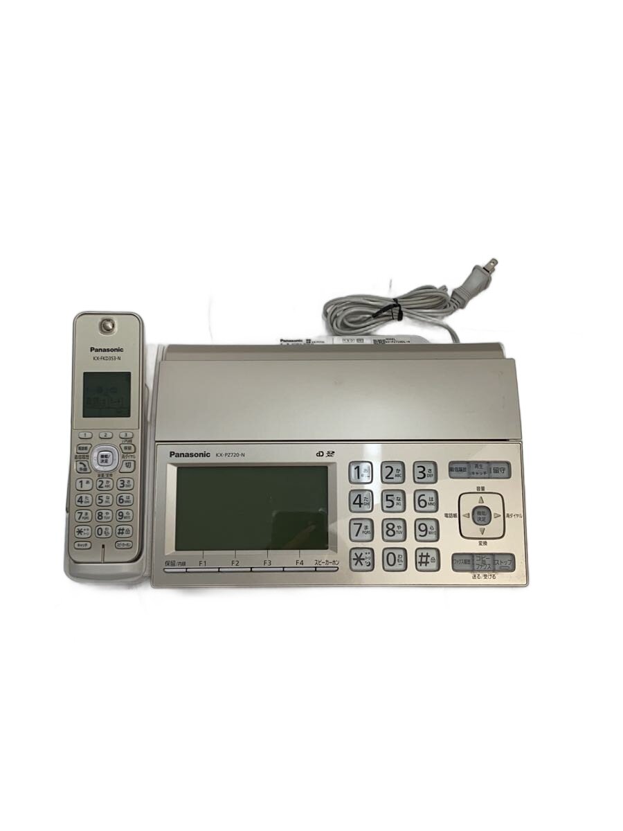 【中古】Panasonic◆FAX電話 おたっくす KX-PZ720DL-N [シャンパンゴールド]//【家電・ビジュアル・オーディオ】