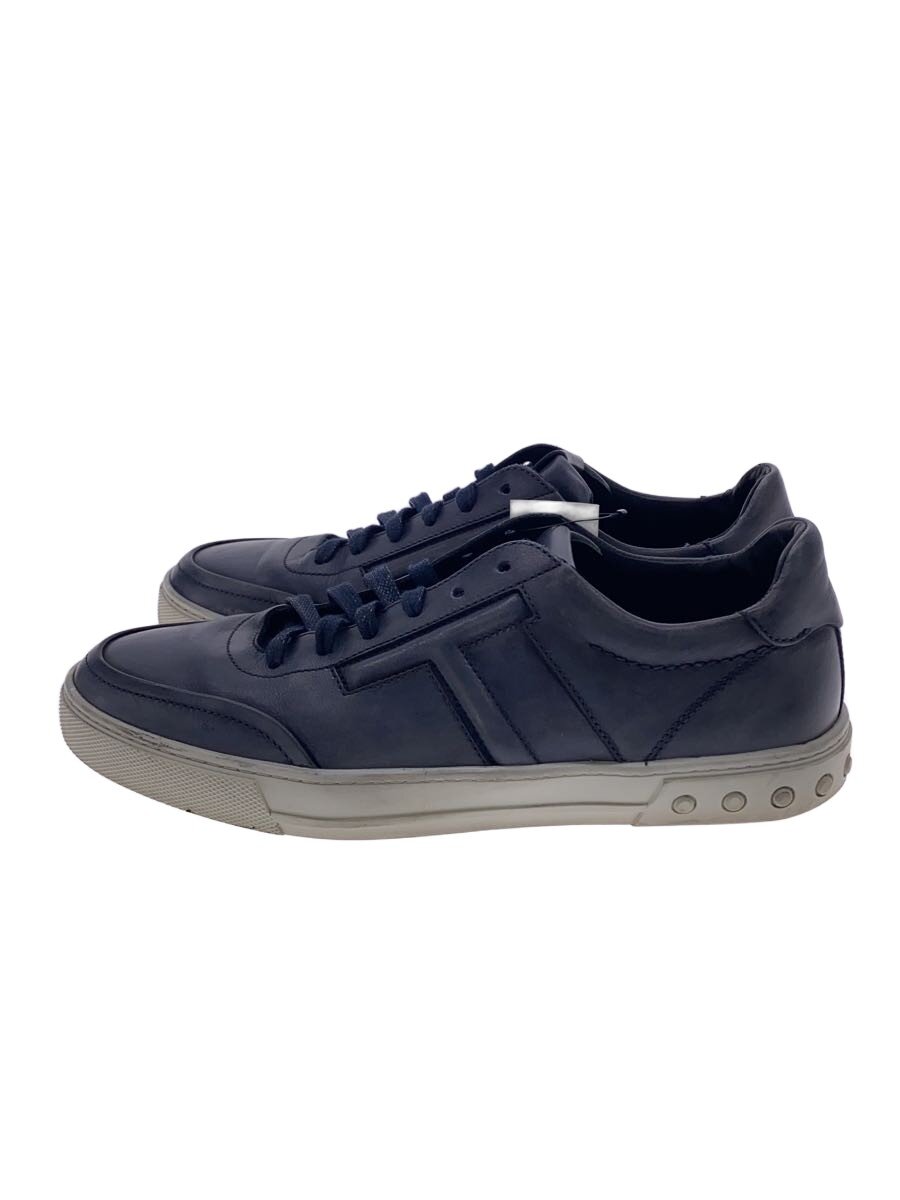 【中古】TOD&rsquo;S◆Cassetta/Tロゴ/ローカットスニーカー/Cassetta/Tロゴ/UK7/BLU【シューズ】｜2ｎｄ STREET 店