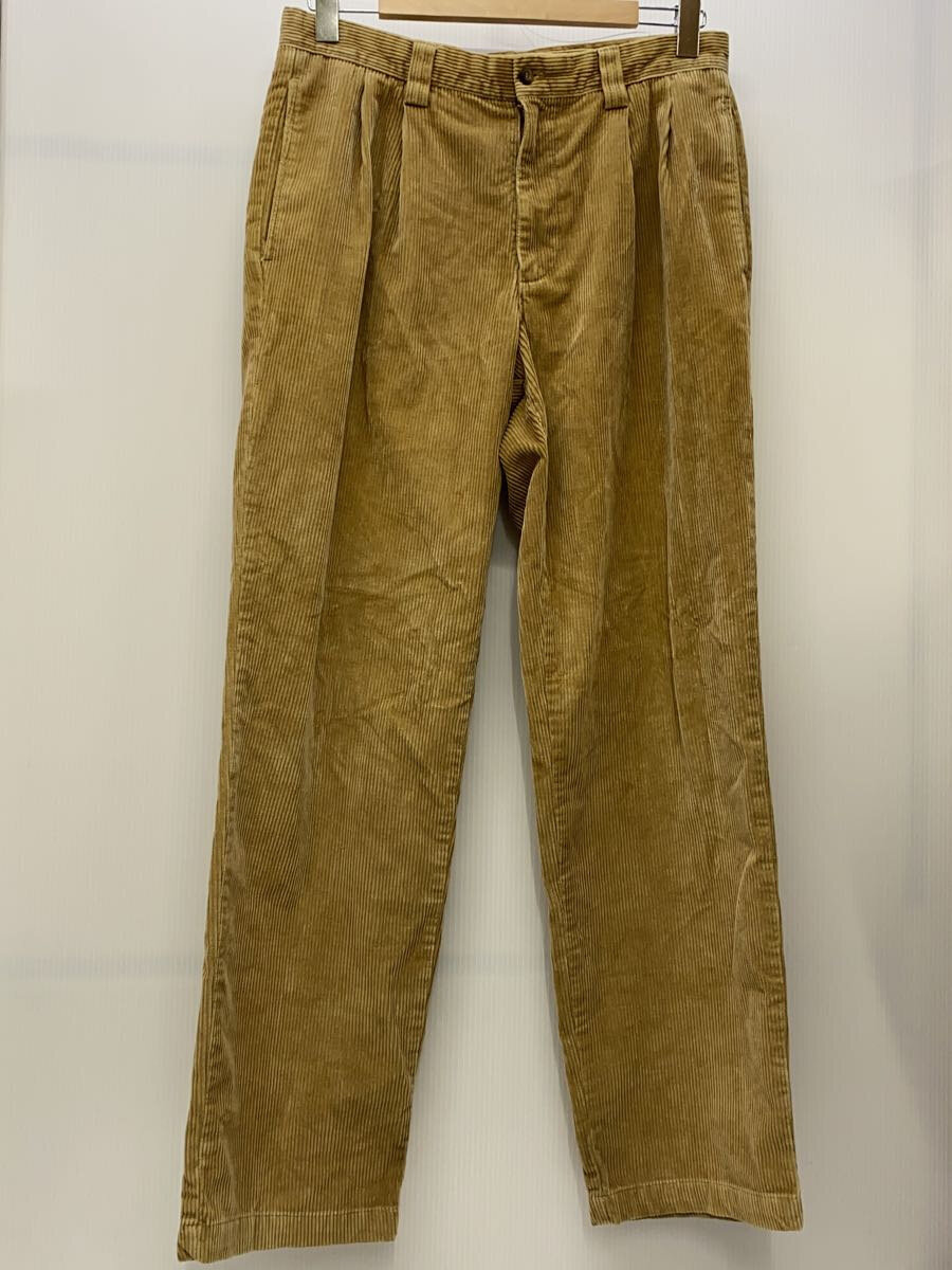 【中古】DOCKERS◆90s/khakis/コール天ズボン下/綿織物/ベージュ/ジップアップ/メンズ/ヴィンテージ【メンズウェア】