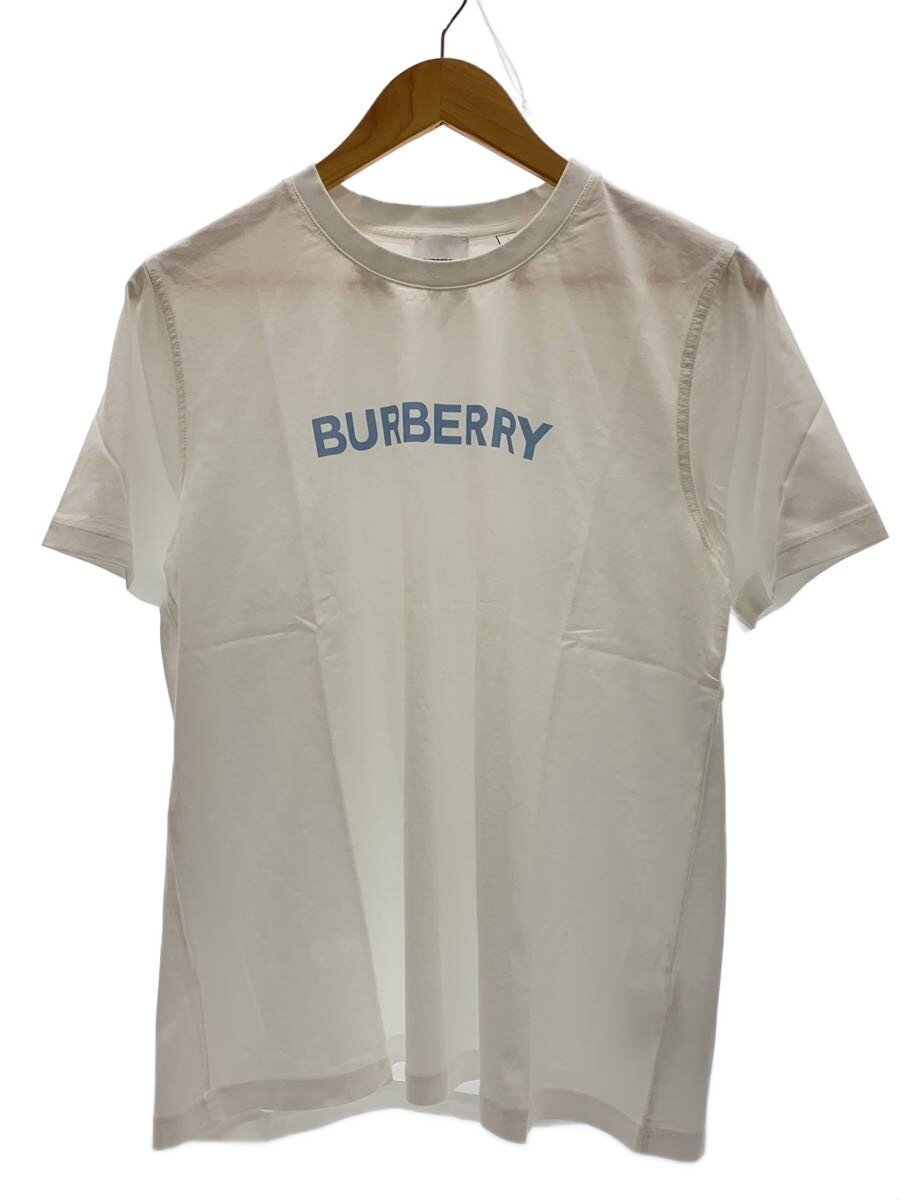 【中古】BURBERRY◆プルオーバー/L/綿織物/WHT【メンズウェア】