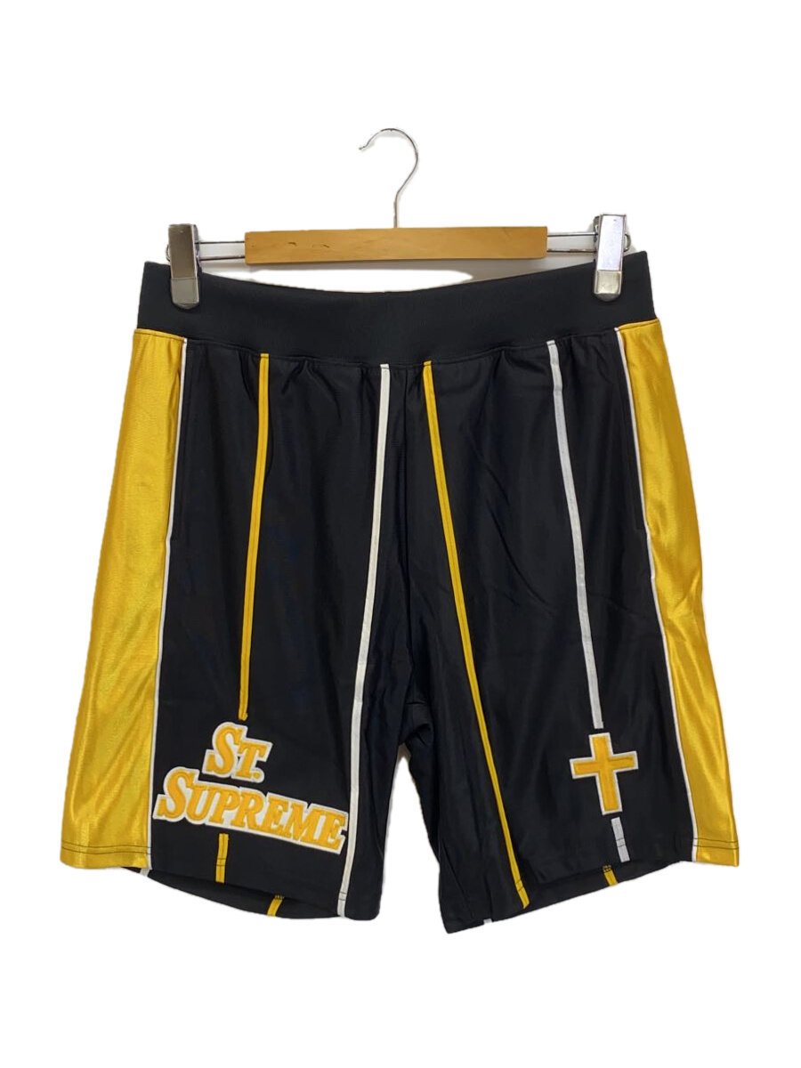 【中古】Supreme◆遊撃手ズボン下/S/ナイロン/BLK/StSupreme/BasketballShorts//【メンズウェア】