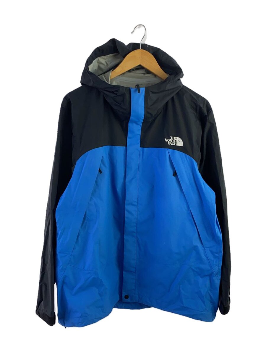 【中古】THE NORTH FACE◆DOT SHOT JACKET_ドットショットジャケット/L/ナイロン/BLU【メンズウェア】|2nd STREET 店
