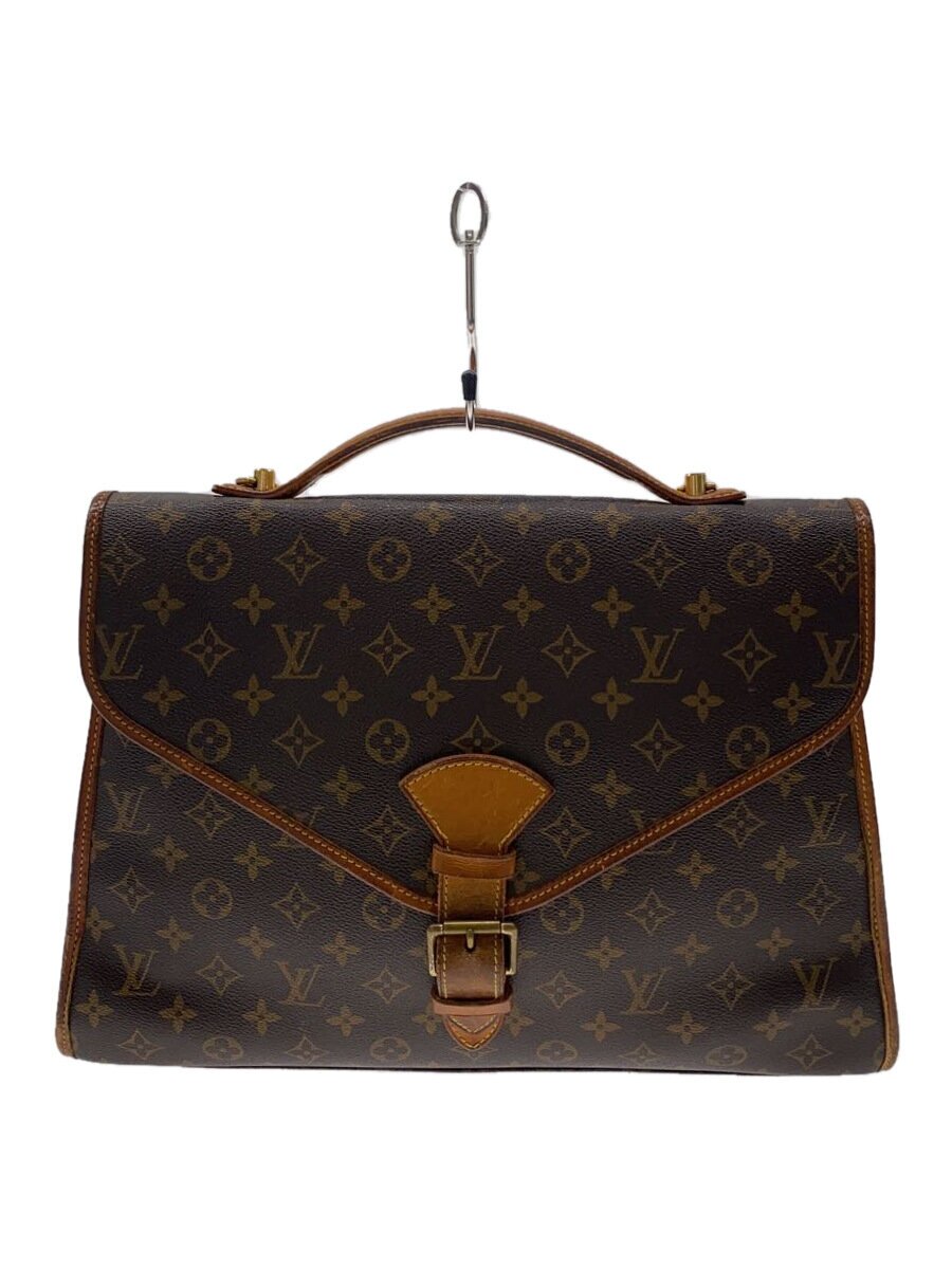 【中古】LOUIS VUITTON◆ビバリー_モノグラム・帆布_BRW/PVC/BRW【御徒面子】