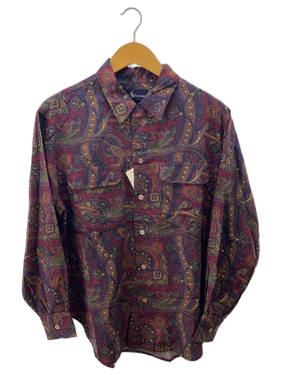 【中古】RALPH LAUREN◆オープンカラペイズリーレーヨン長袖シャツ/開襟/レーヨン/BRD/ペーズリー//【メンズウェア】｜2ｎｄ STREET 店 25,245円