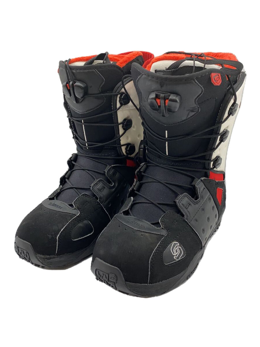 【中古】salomon◆スノーボードブーツ/28cm/クイックレーシング/BLK/127473 32//【スポーツ】