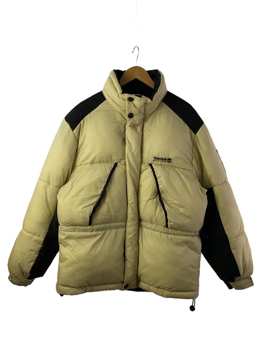 【中古】TOMMY HILFIGER◆ダウンジャケット/M/ナイロン/BEG/無地【メンズウェア】｜2ｎｄ STREET 店