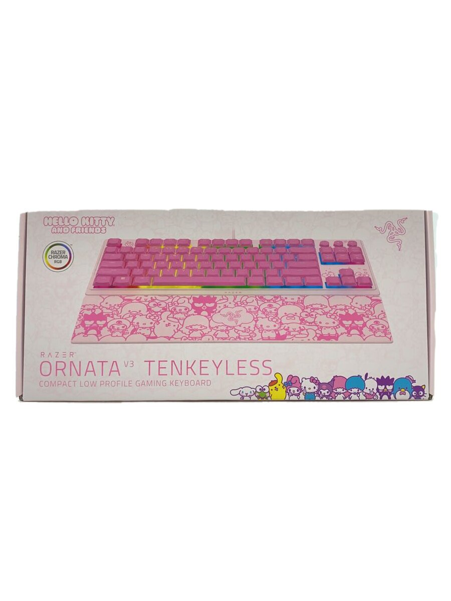 【中古】Razer◆キーボード/Ornata V3 Tenkeyless/RZ03-04881900-R3M1/サンリオ【パソコン】