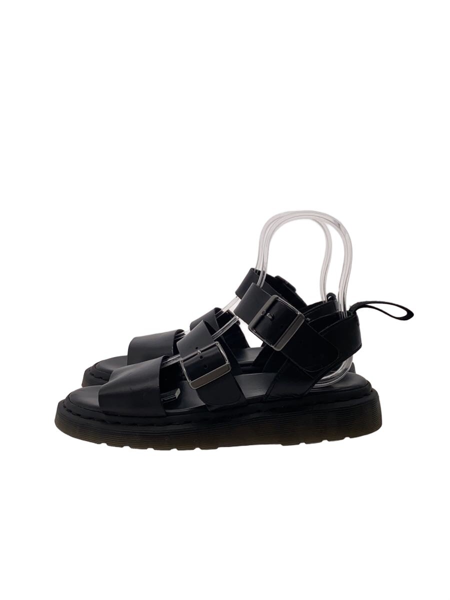 【中古】Dr.Martens◆サンダル/US7/BLK/なめし革/AW004【シューズ】