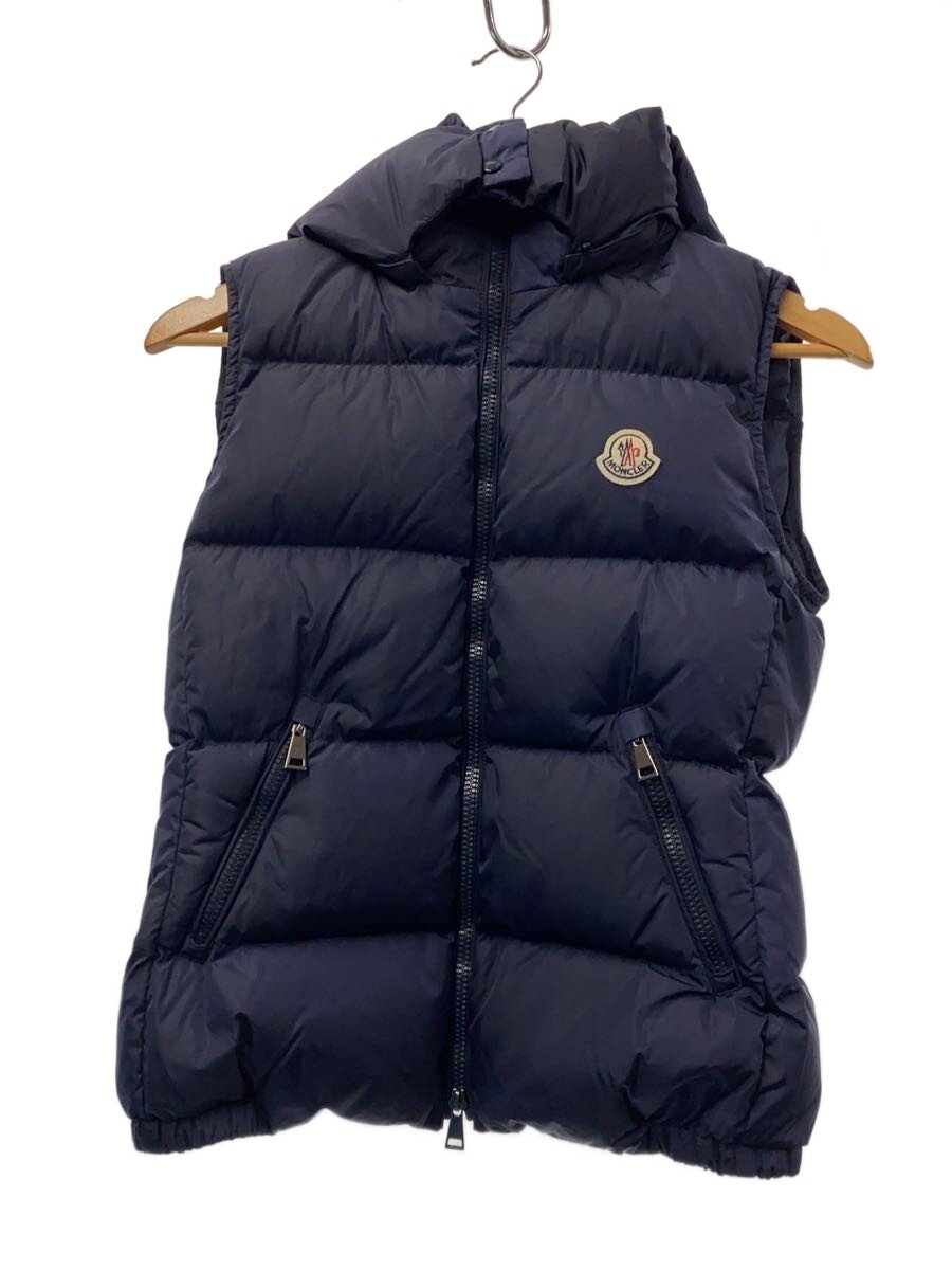 【中古】MONCLER◆GALLINULE/ダウンベスト/1/ナイロン/NVY【レディースウェア】｜2ｎｄ STREET 店