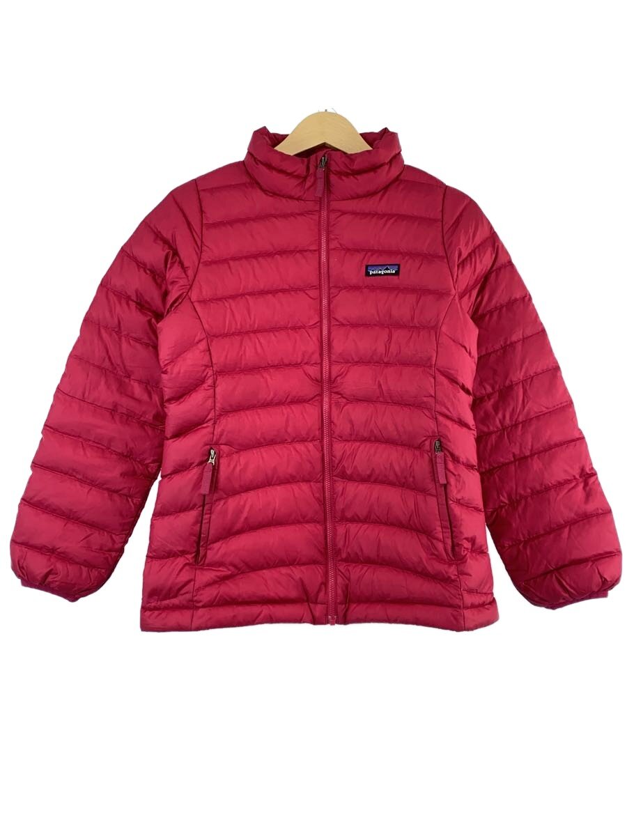 【中古】patagonia◆Girls Down Sweater/ガールズダウンセーター/上衣/XL/PNK/68233【キッズ】