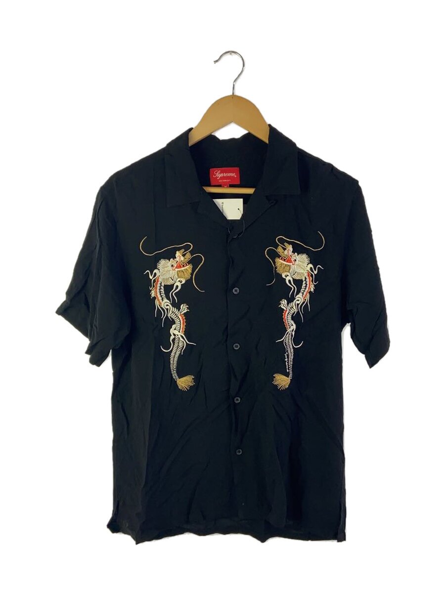 【中古】Supreme◆18FW/Dragon Rayon Shirt/M/レーヨン/BLK【メンズウェア】｜2ｎｄ STREET 店