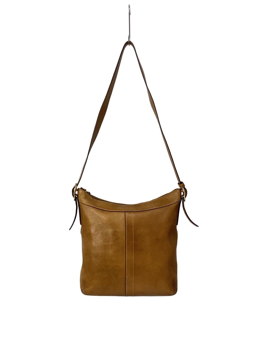 【中古】COACH◆御徒面子/なめし革/BRW/無地/H25-9325【御徒面子】
