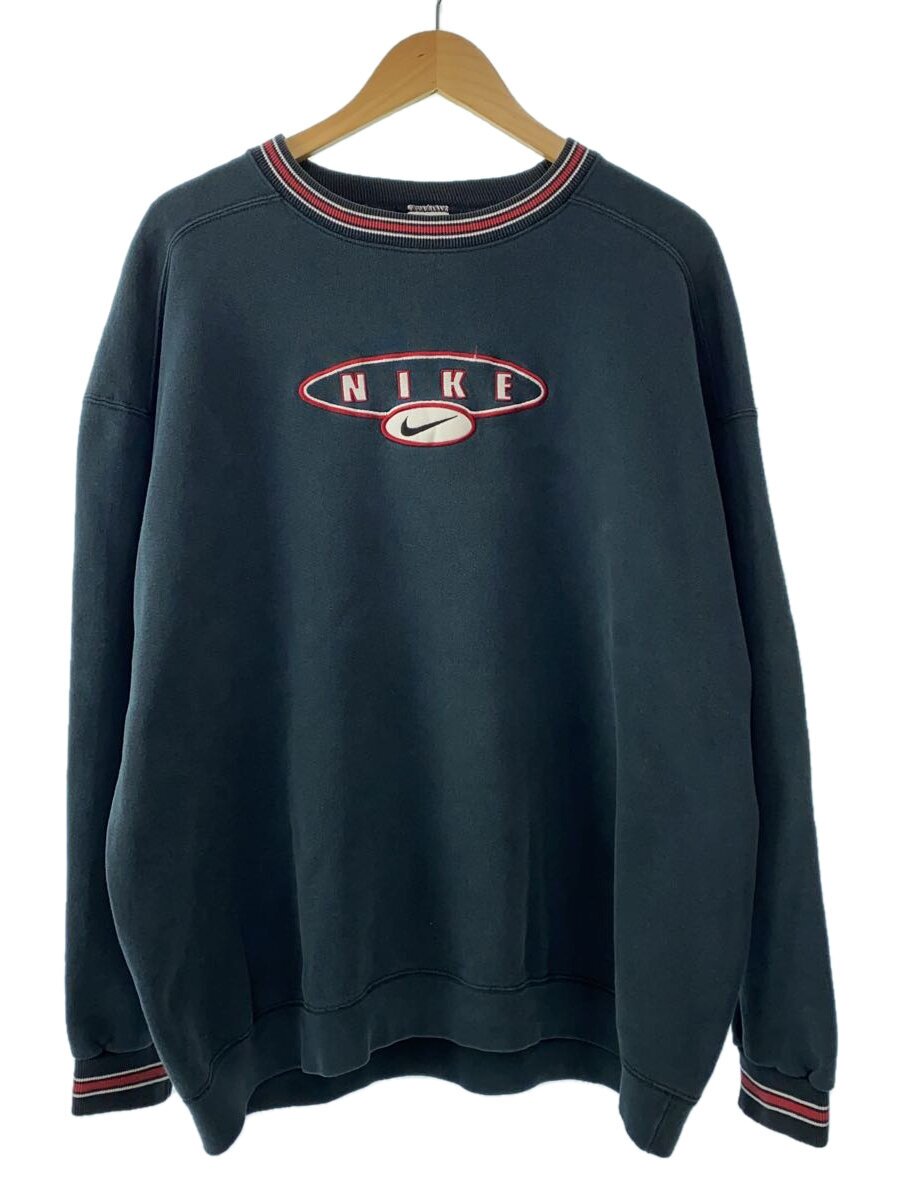 【中古】NIKE◆汗水/XXL/綿織物/BLK【メンズウェア】
