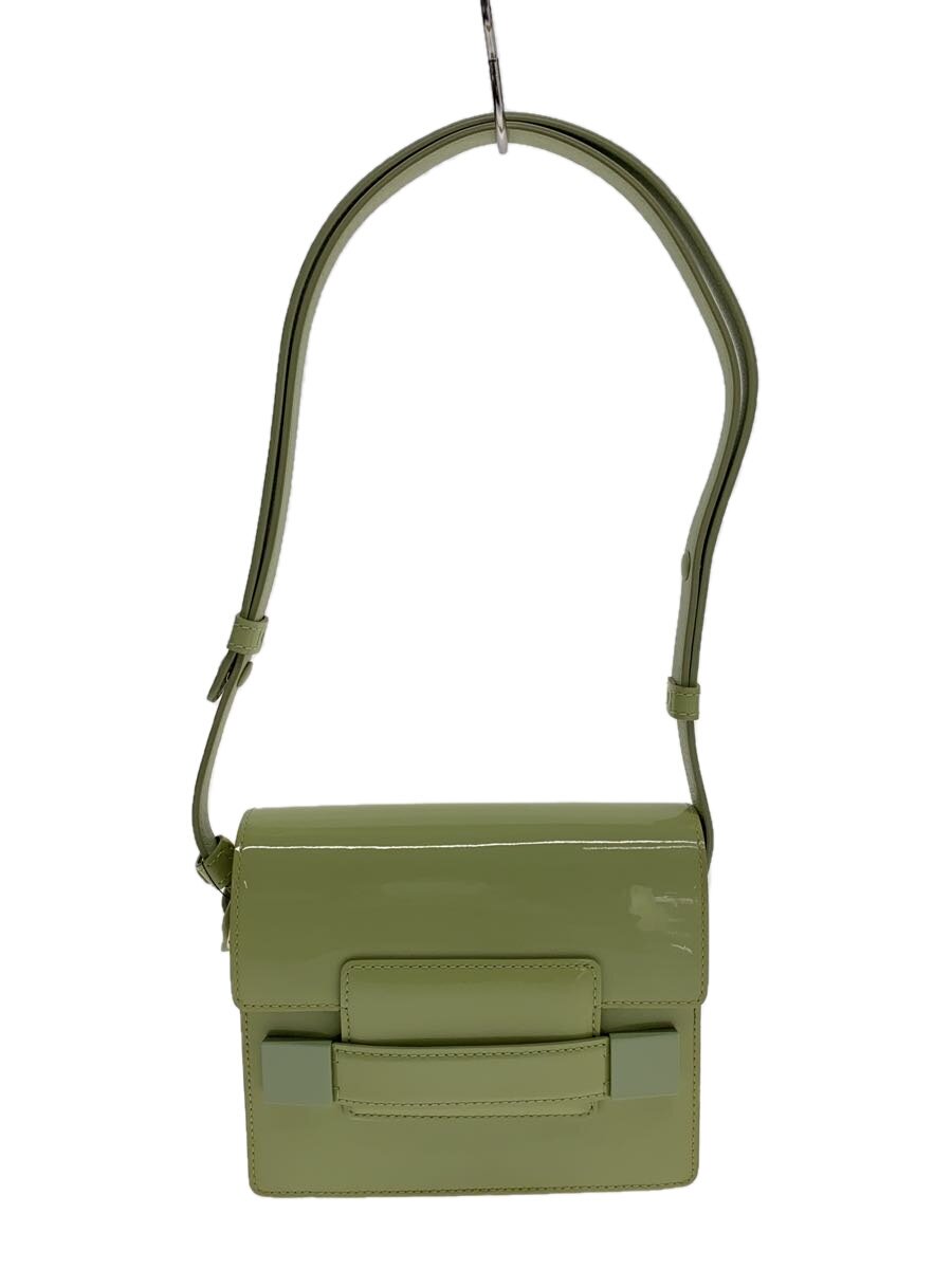 【中古】DELVAUX◆ショルダーバッグ/エナメル/GRN【バッグ】｜2ｎｄ STREET 店