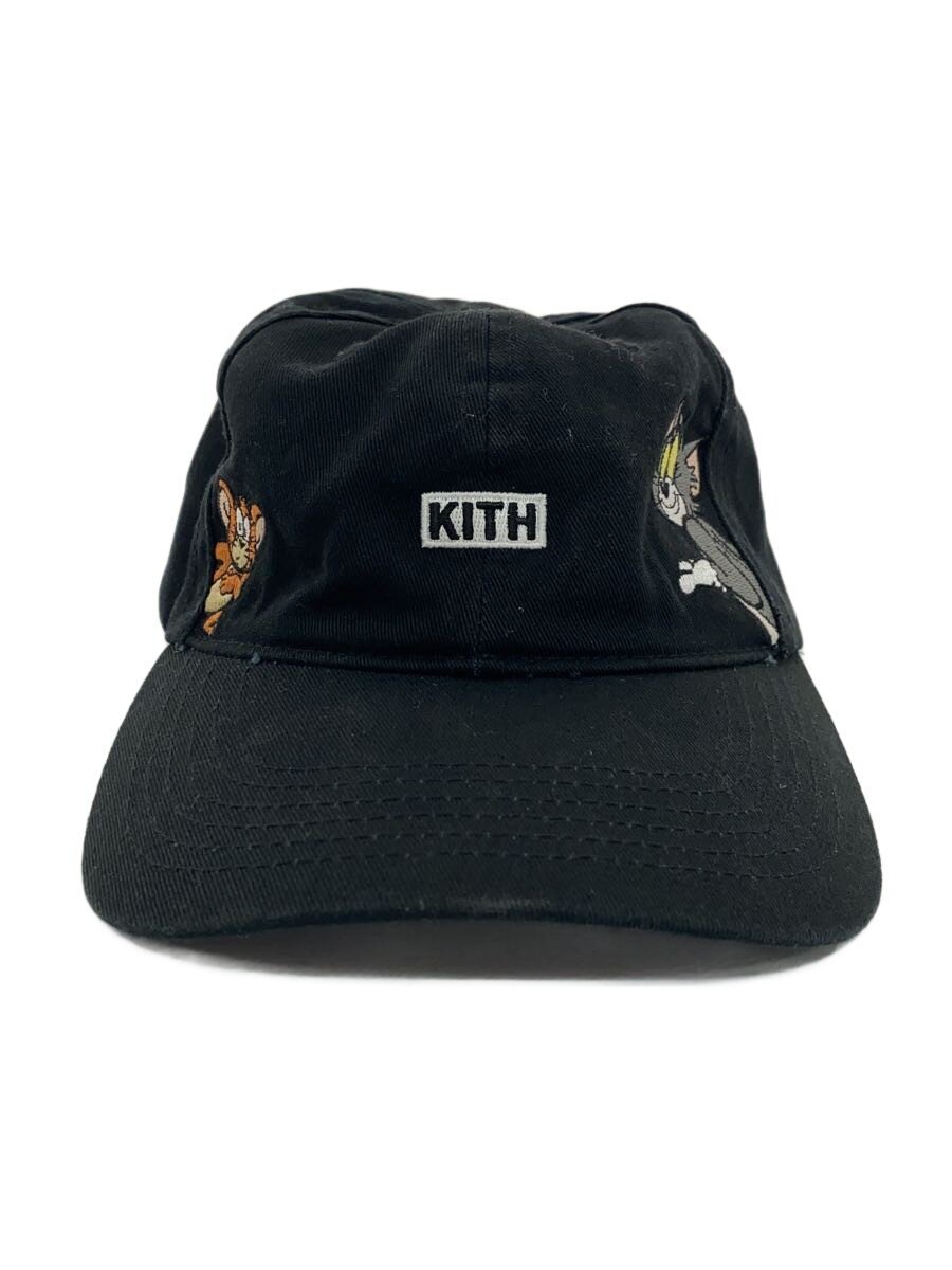 【中古】KITH◆×TOM\u0026JERRY/ボックス席ロゴタイプ/旗がしら/綿織物/BLK/メンズ//【服飾雑貨他】