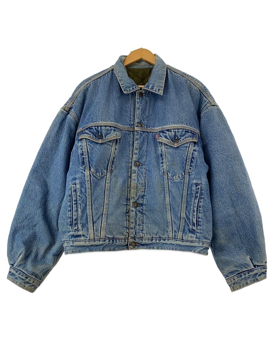 【中古】Levi&rsquo;s◆Gジャン/デニムジャケット/裏地キルティング/リバーシブル/L/コットン/IDG【メンズウェア】｜2ｎｄ STREET 店