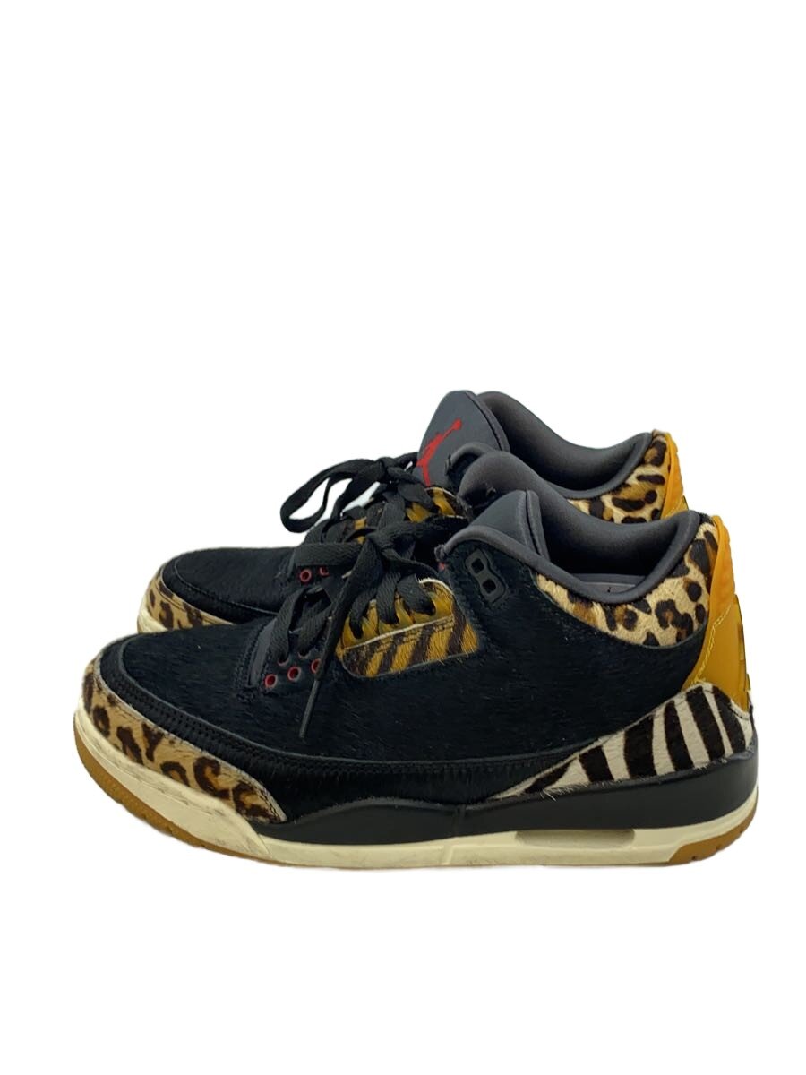 【中古】NIKE◆AIR JORDAN 3 RETRO SE/エアジョーダン 3 レトロ/黒いこと/CK4344-002/25.5c【シューズ】