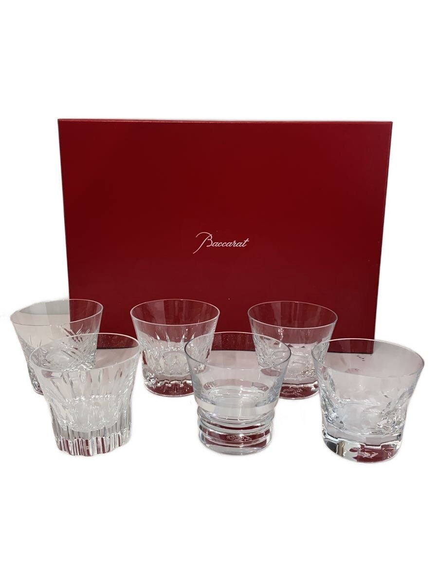 【中古】Baccarat◆水のみ/6点書き割り/Everyday6客アソートセット【勝手もと装置】