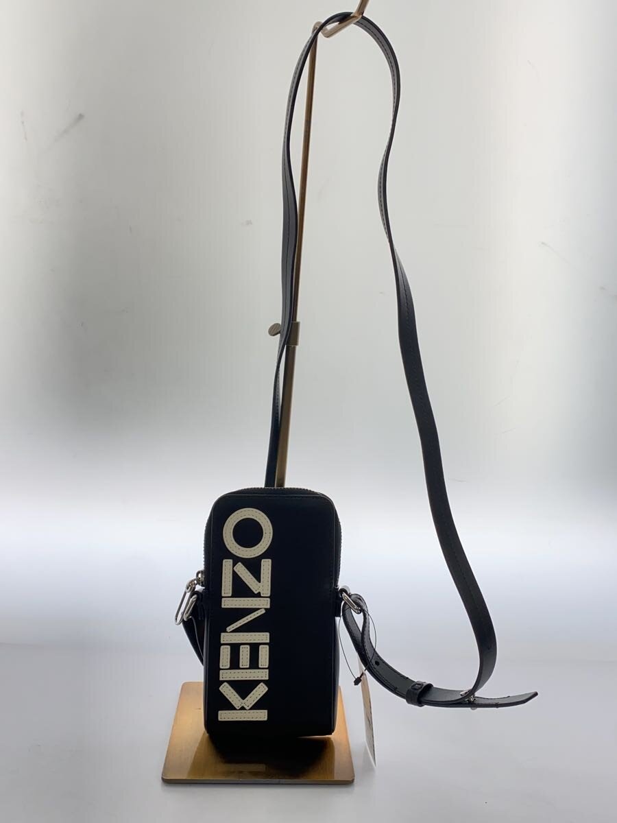 【中古】KENZO◆ショルダーバッグ/レザー/BLK【バッグ】｜2ｎｄ STREET 店