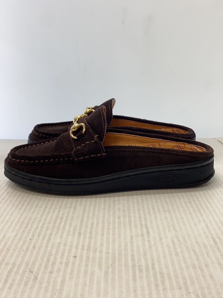 【中古】MANEBU◆サンダル/36/BRW/スウェード/25-093-210-0042-3-0//【シューズ】