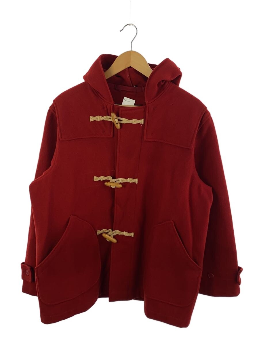 【中古】Schott◆ショートダッフルジャケット/L/羊毛/RED【メンズウェア】